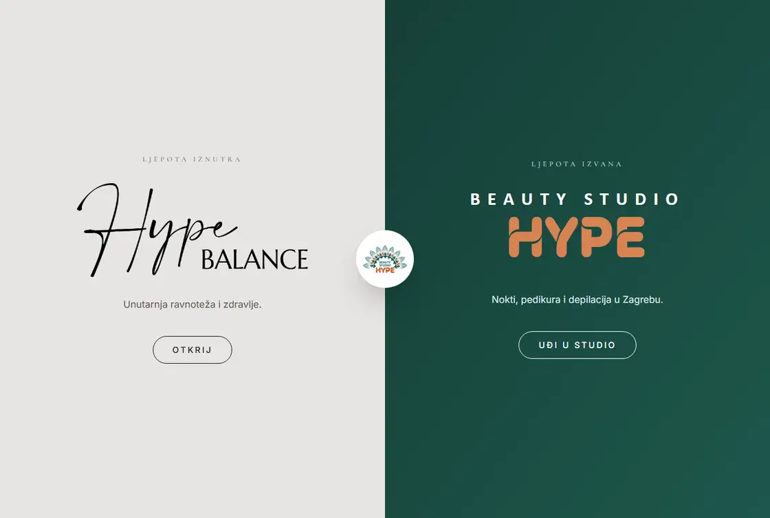Beauty Studio Hype · rezervacije bez poruka